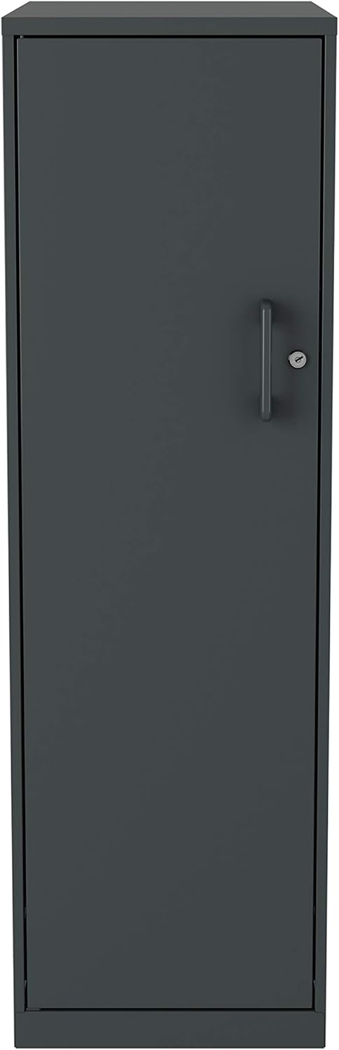 Charcoal 4 Shelf Personal Cabinet K7681