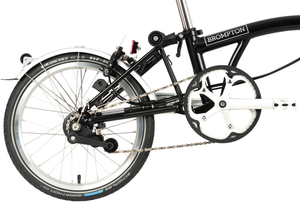 Black 6 Speed Folding Bike D166297