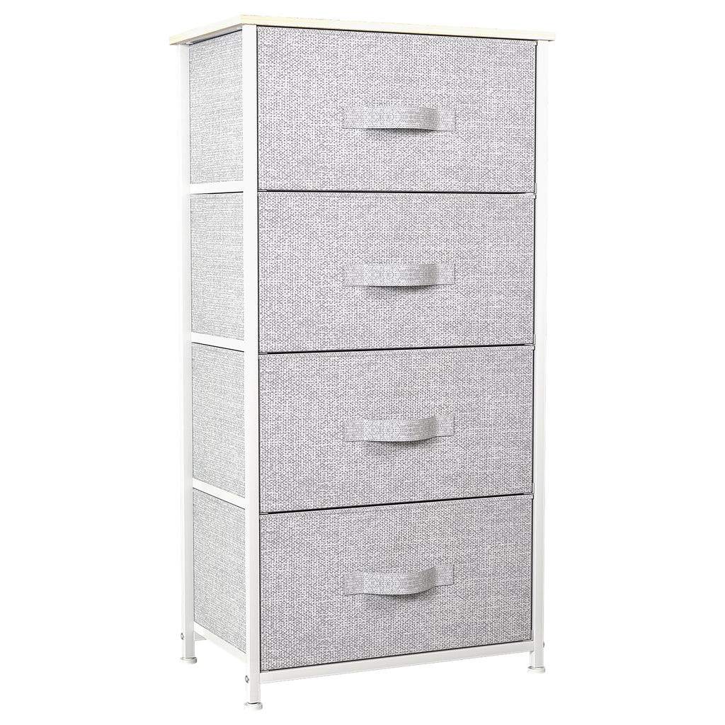 4 Drawer Fabric Dresser W733022