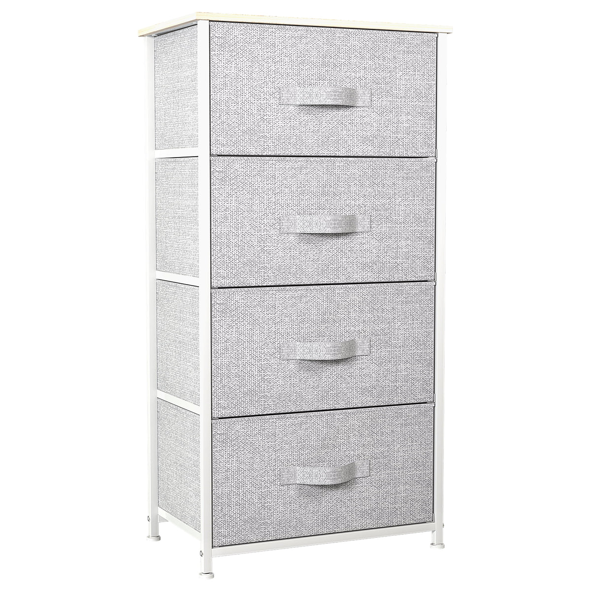 4 Drawer Fabric Dresser W733022