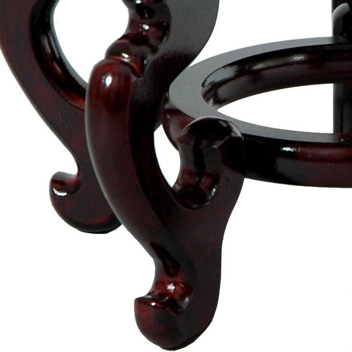 Rosewood Fishbowl Stand H4037