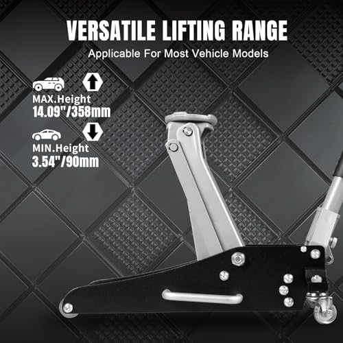 1.5 Ton Low Profile Aluminum Steel Racing Floor Jack A40341
