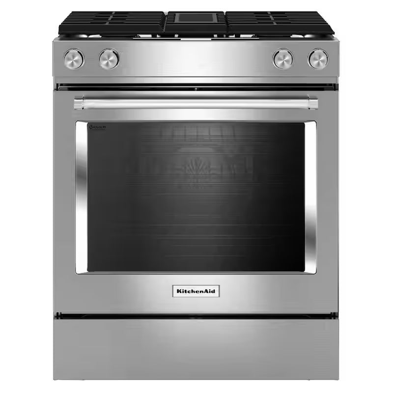 6.4 cu. ft. Dual Fuel Slide-In Range with Convection Oven Stainless Steel I19663