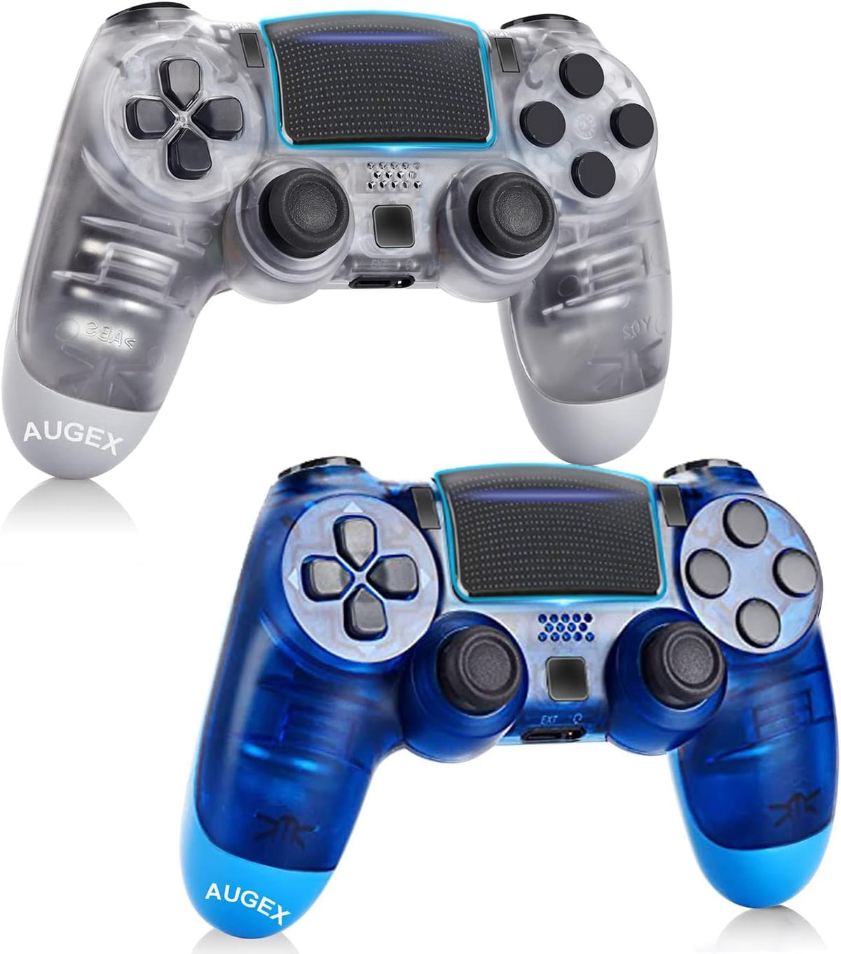 2 Pack Wireless Game Controller for PS4, Midnight Blue N36442