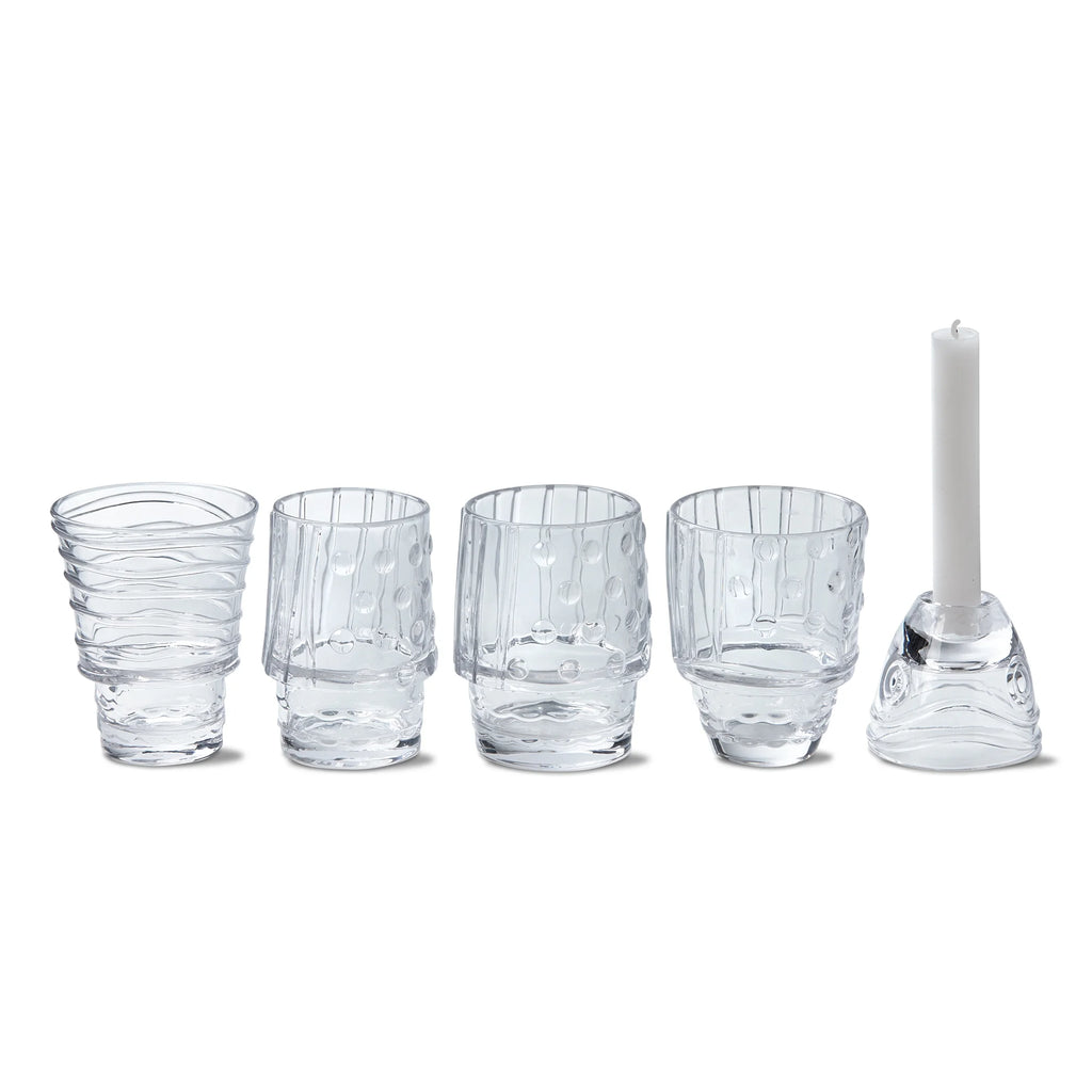 Stacking Fish Glasses Set of 5 U868