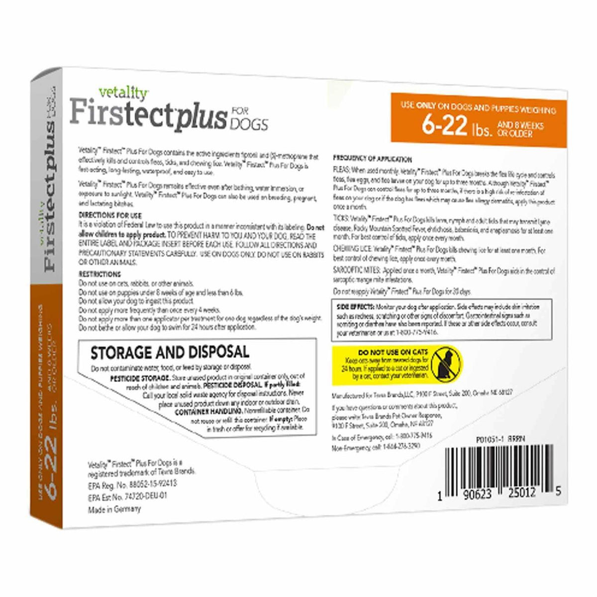 Firstect Plus for Dogs F68919
