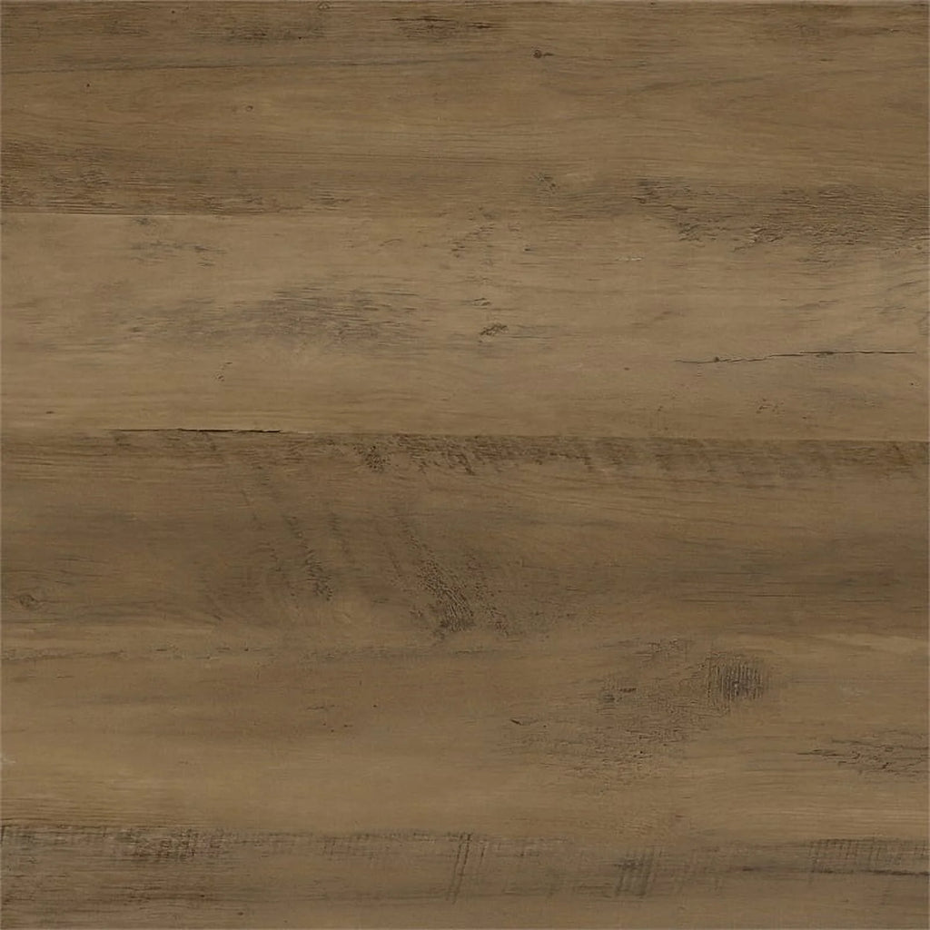 Contemporary Brown Engineered Wood Computer Desk with Hutch B80259