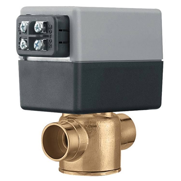 3/4x22 7.5 CV Sweat Two Way Zone Valve with Terminal Connections I529553
