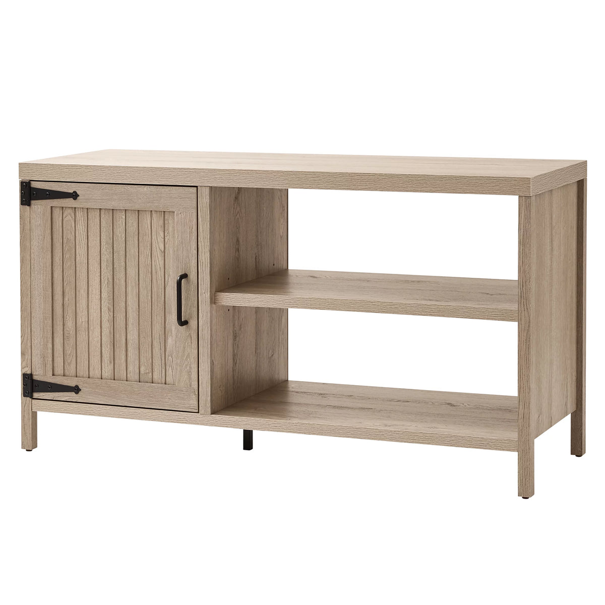 Rustic Weathered Oak TV Stand G84771