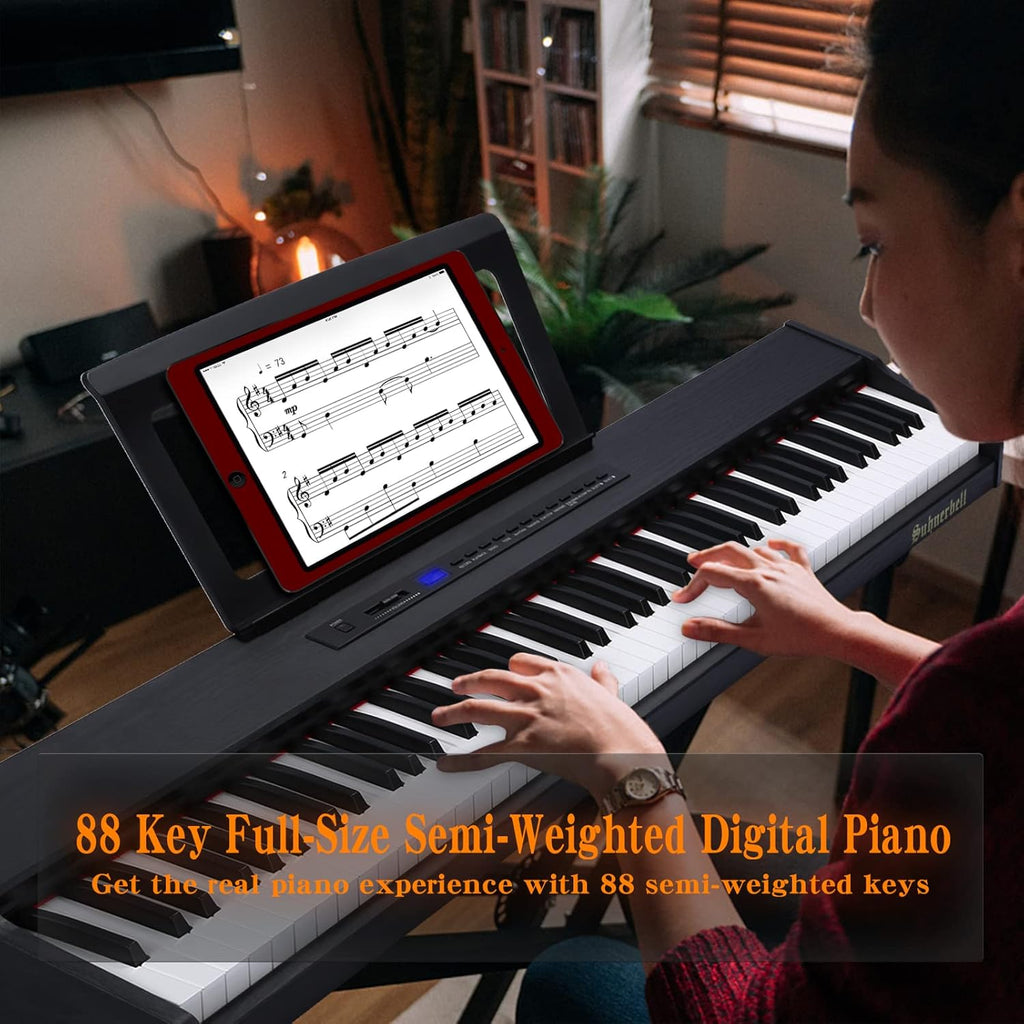 88 Keys Semi-Weighted Portable Digital Piano A101780