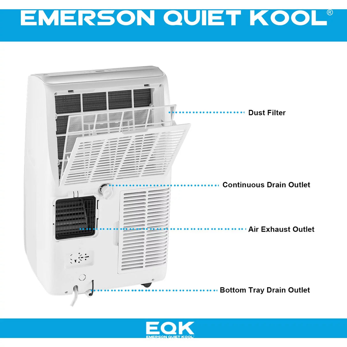 10,000 BTU Portable Air Conditioner with Heater O12322
