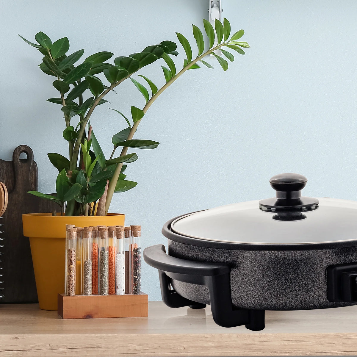 12" Round Nonstick Electric Skillet J5363