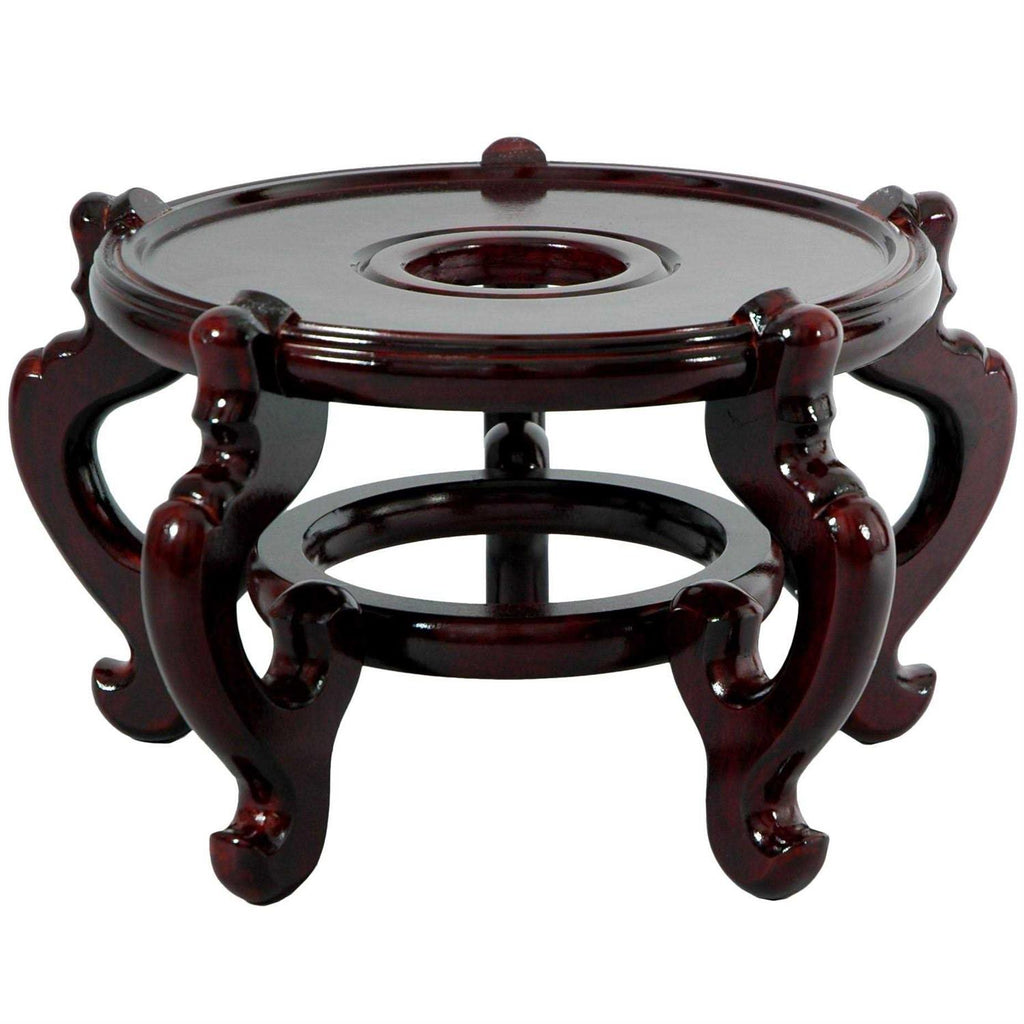 Rosewood Fishbowl Stand H4037
