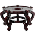 Rosewood Fishbowl Stand H4037