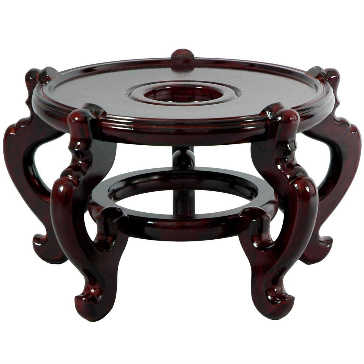 Rosewood Fishbowl Stand H4037