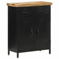 Rough Mango Wood 2 Drawer 2 Door Sideboard F779241