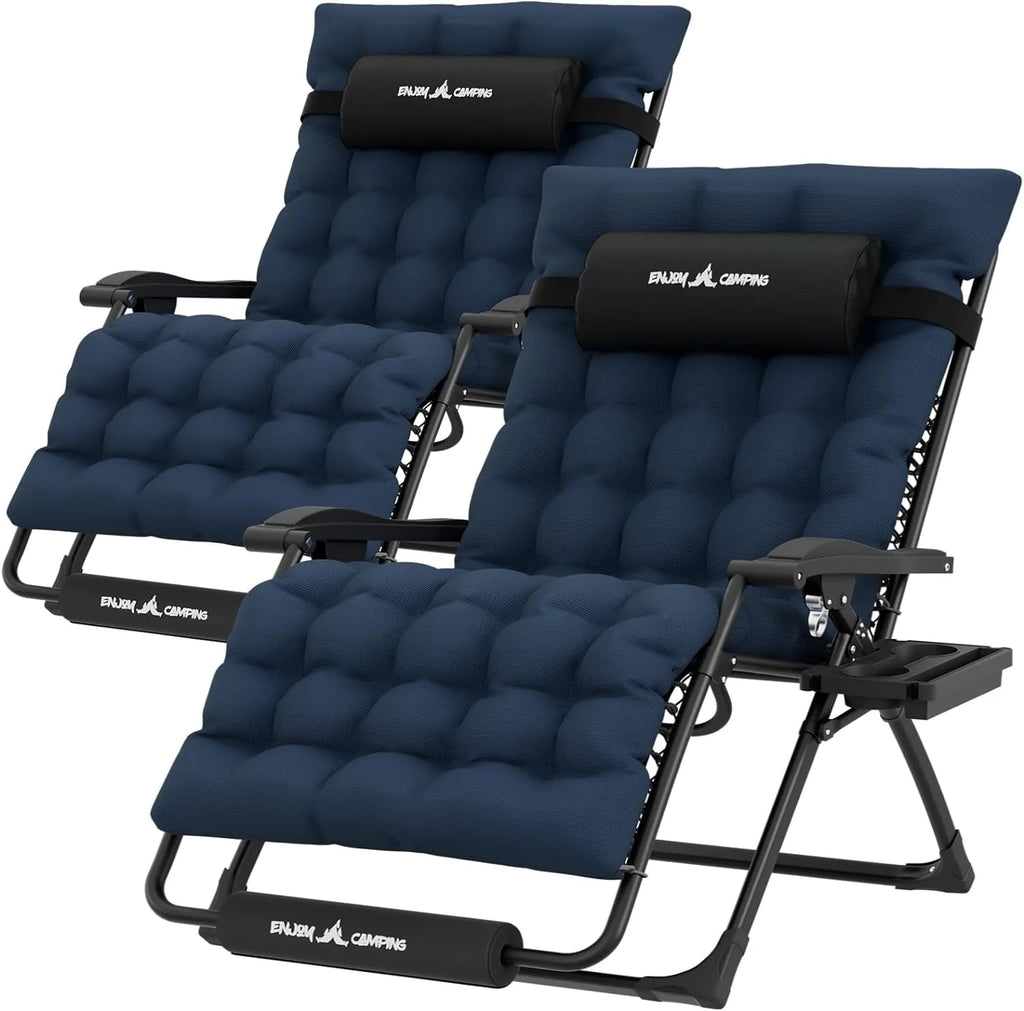 Oversized Zero Gravity Chair Set of 1 Black T75812