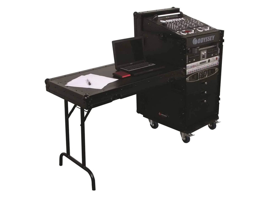 Black Label 11U x 16U Rack Case with Table L313