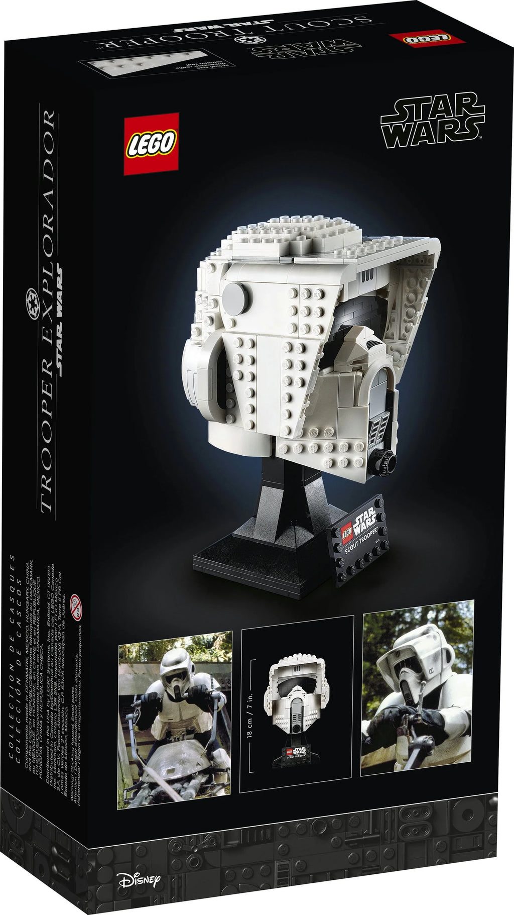 Scout Trooper Helmet 471 Pieces Building Toy S6856