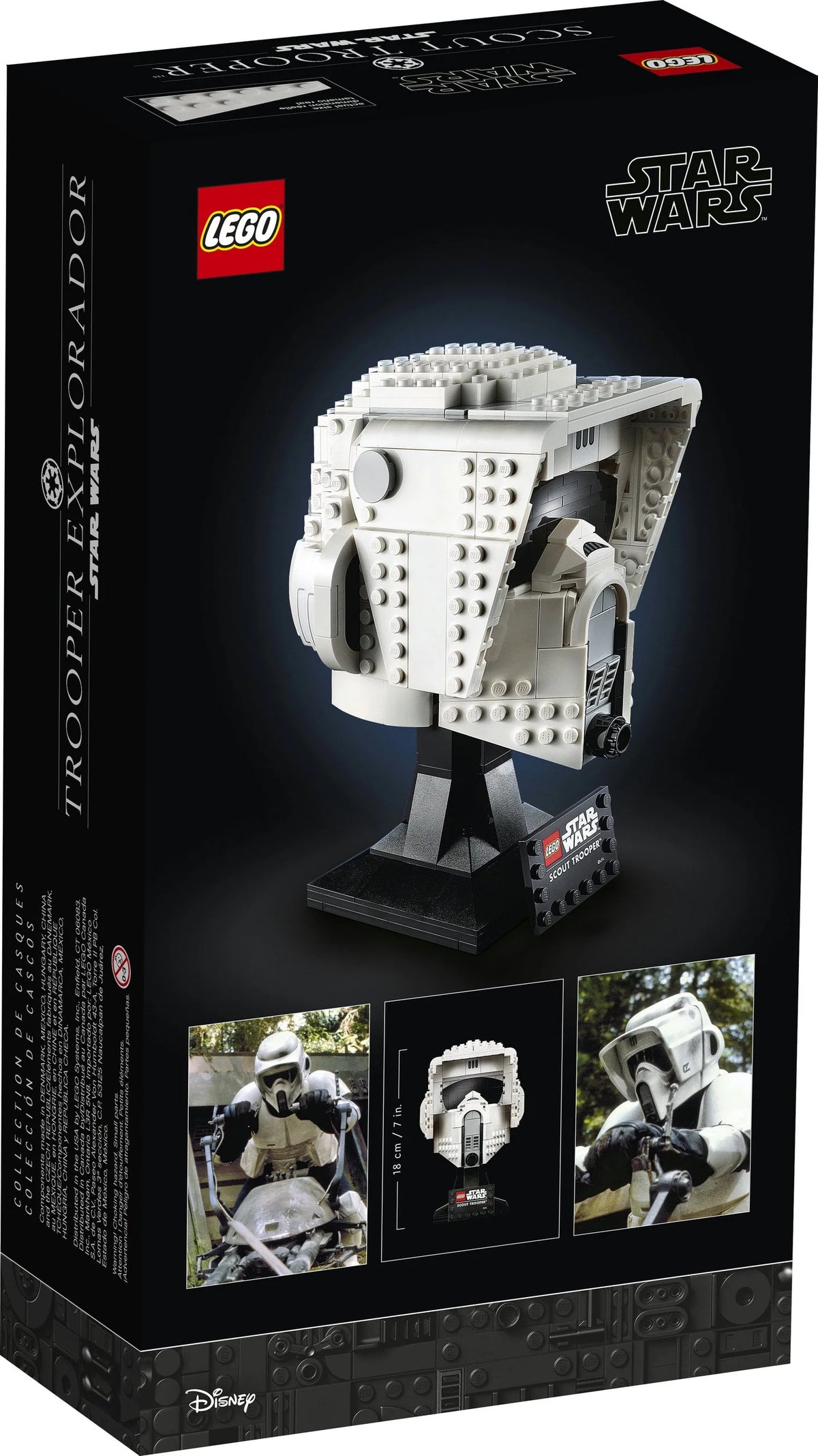 Scout Trooper Helmet 471 Pieces Building Toy S6856