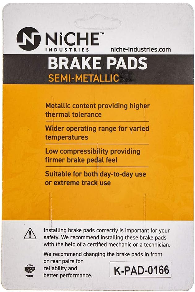 Semi-Metallic Brake Pad Set C126