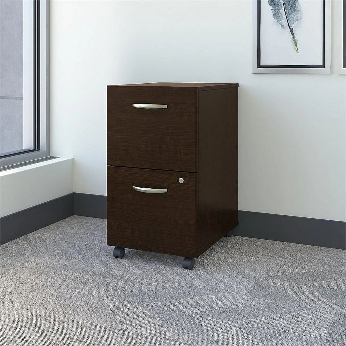 Mobile Pedestal in Mocha Cherry E523656