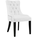 White Faux Leather Dining Chair Y806