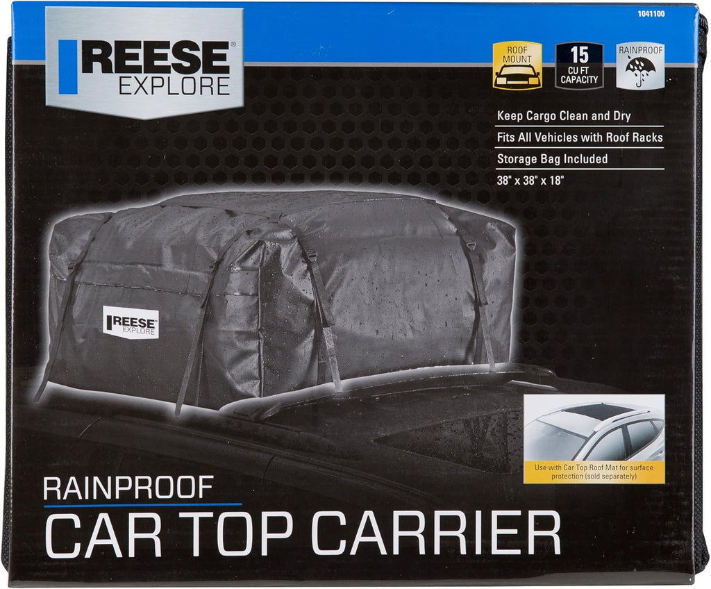 Rainproof Car Top Carrier 15 Cubic Feet Q141261
