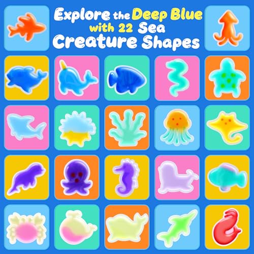 Water Gel DIY Craft Kit with 22 Gels and 22 Molds Q373666
