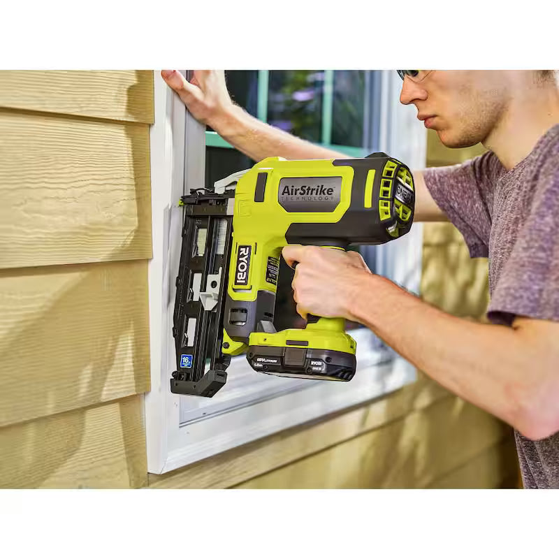 18V Cordless 16-Gauge Finish Nailer Y482
