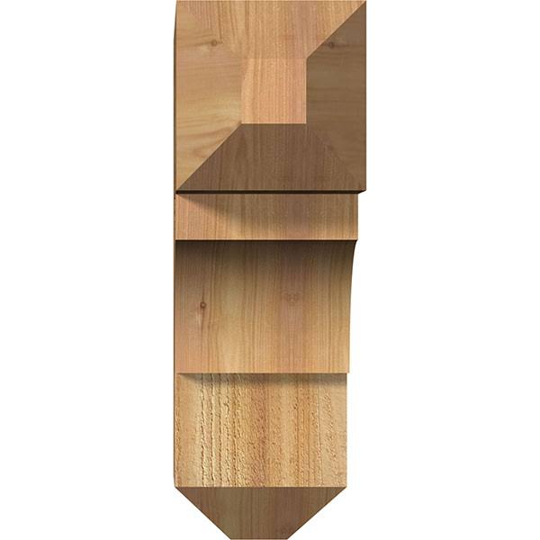 6x22W x 18x22D x 18x22H Rough Sawn Western Red Cedar Bracket X666766