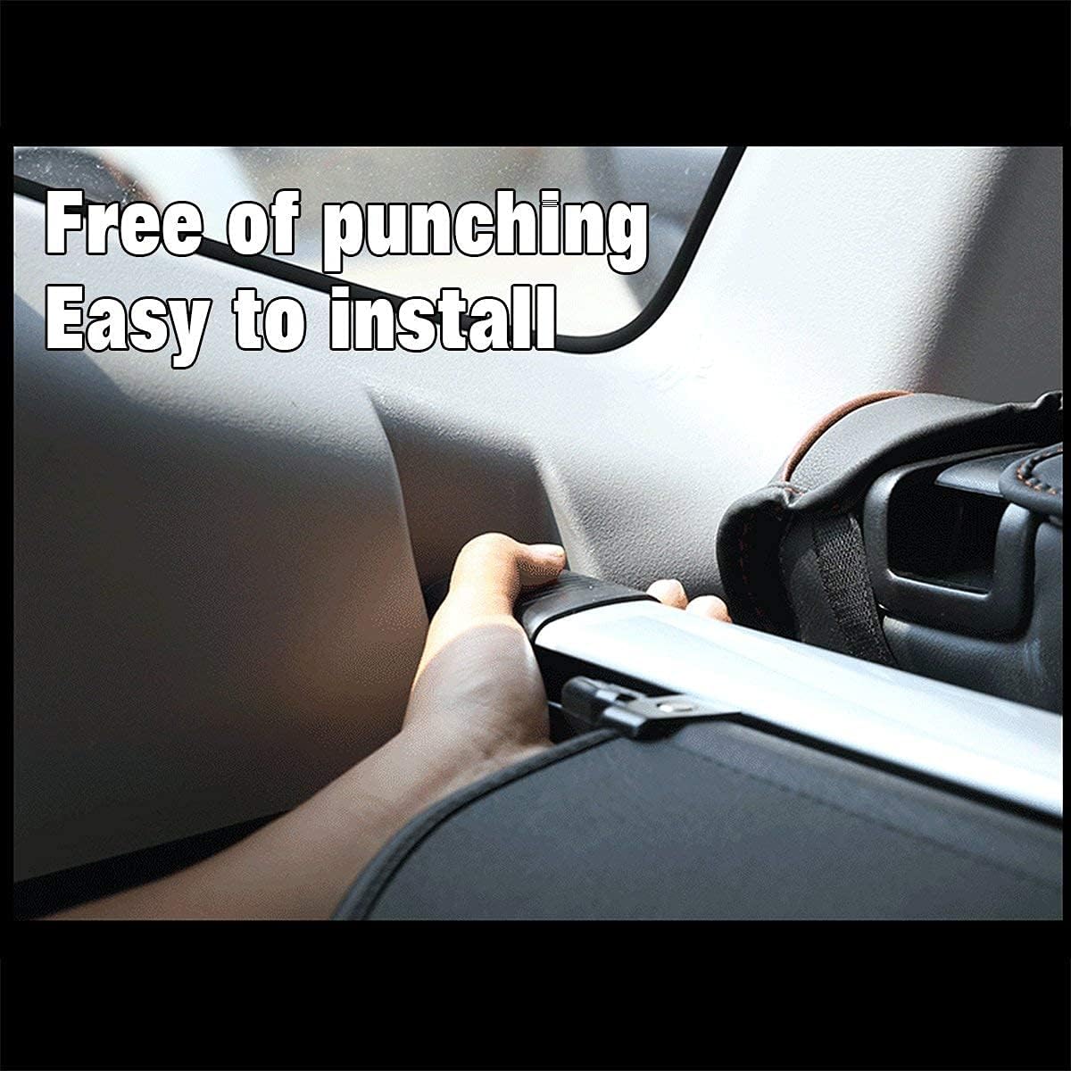 Black Retractable Rear Trunk Security Cover Shade P6430