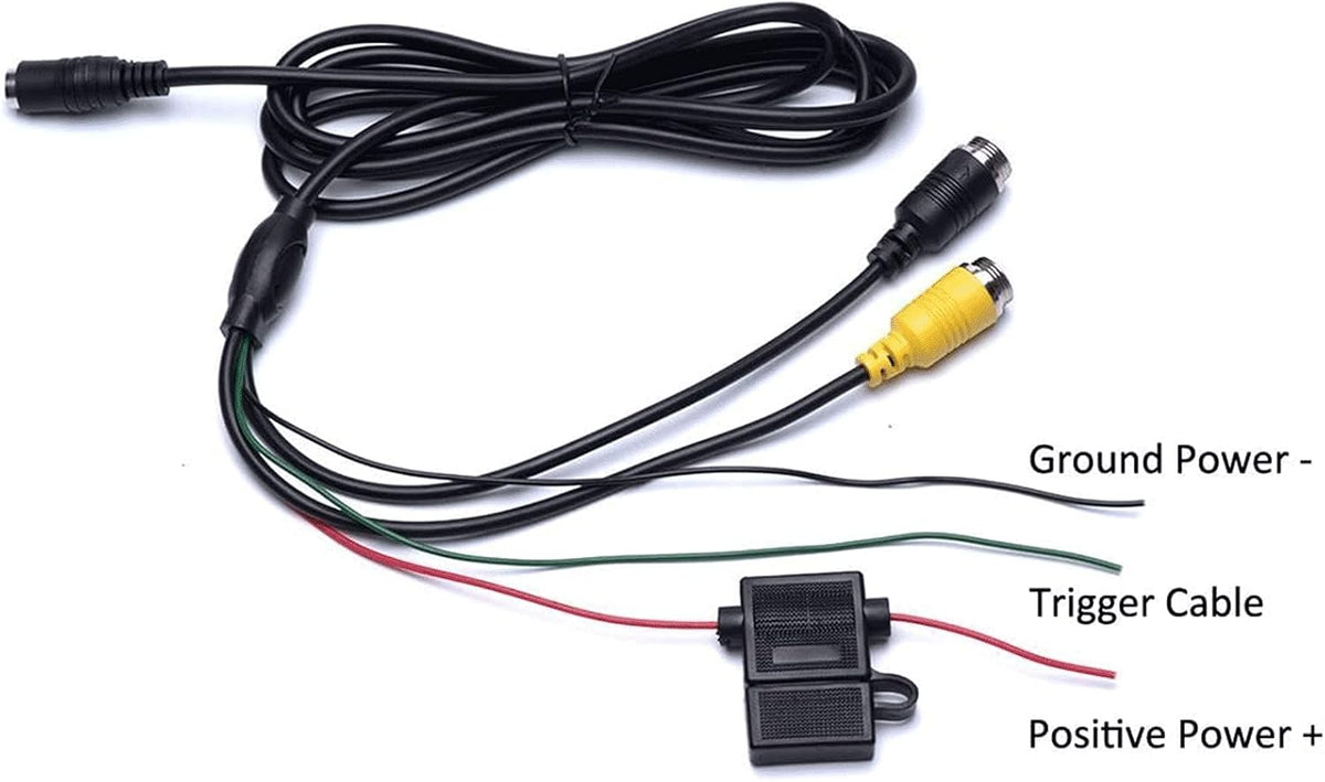 Backup Camera with Monitor Kit, Waterproof Night Vision 7 Monitor Q274