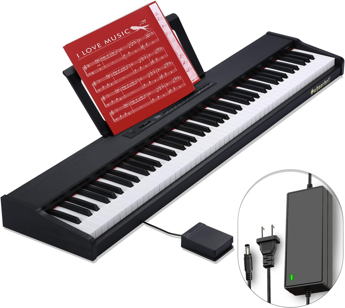88 Keys Semi-Weighted Portable Digital Piano A101780