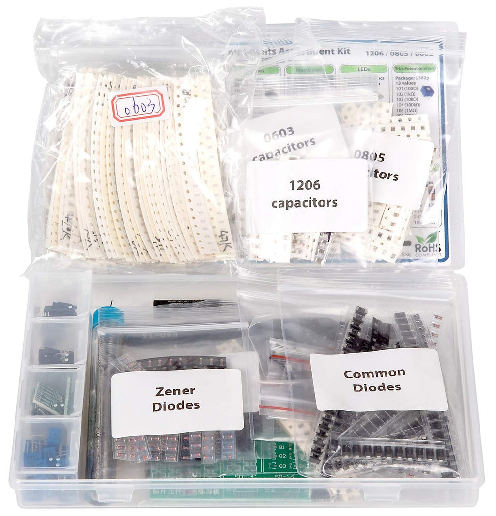 2900 pcs SMD Component Assortment Kit P884