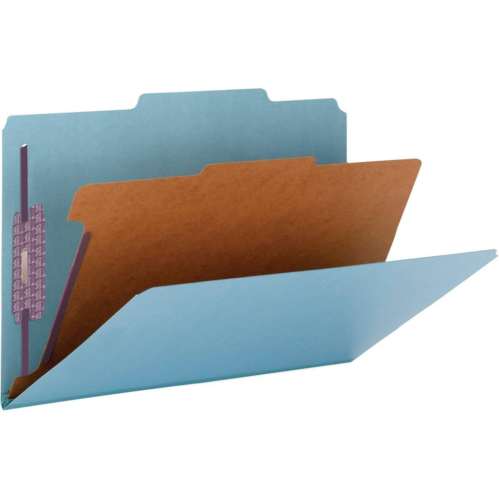 Blue Pressboard Classification Folders L946