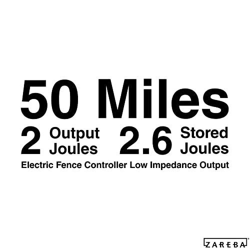50 Mile Electric Fence Charger F9519