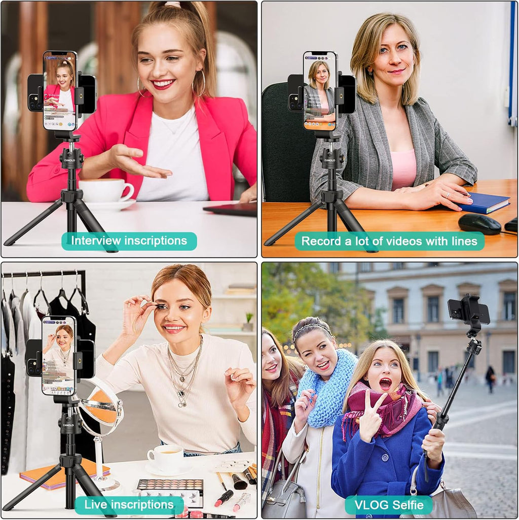 Phone Tripod Mount Teleprompter for Smartphone T82527