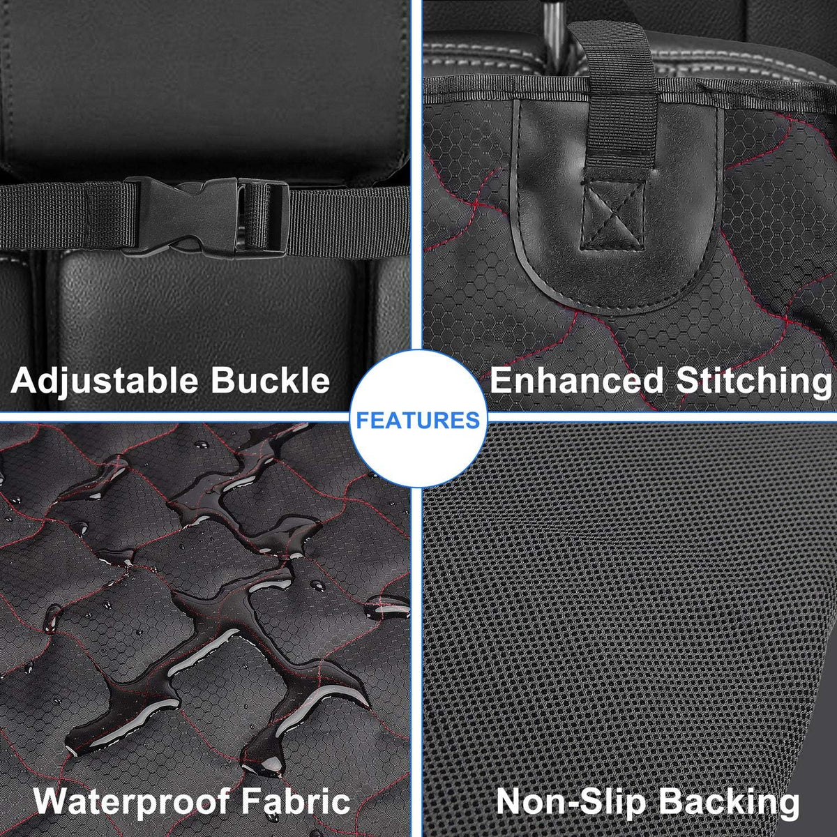 Waterproof Nonslip SUV Cargo Liner with Bumper Flap O73965