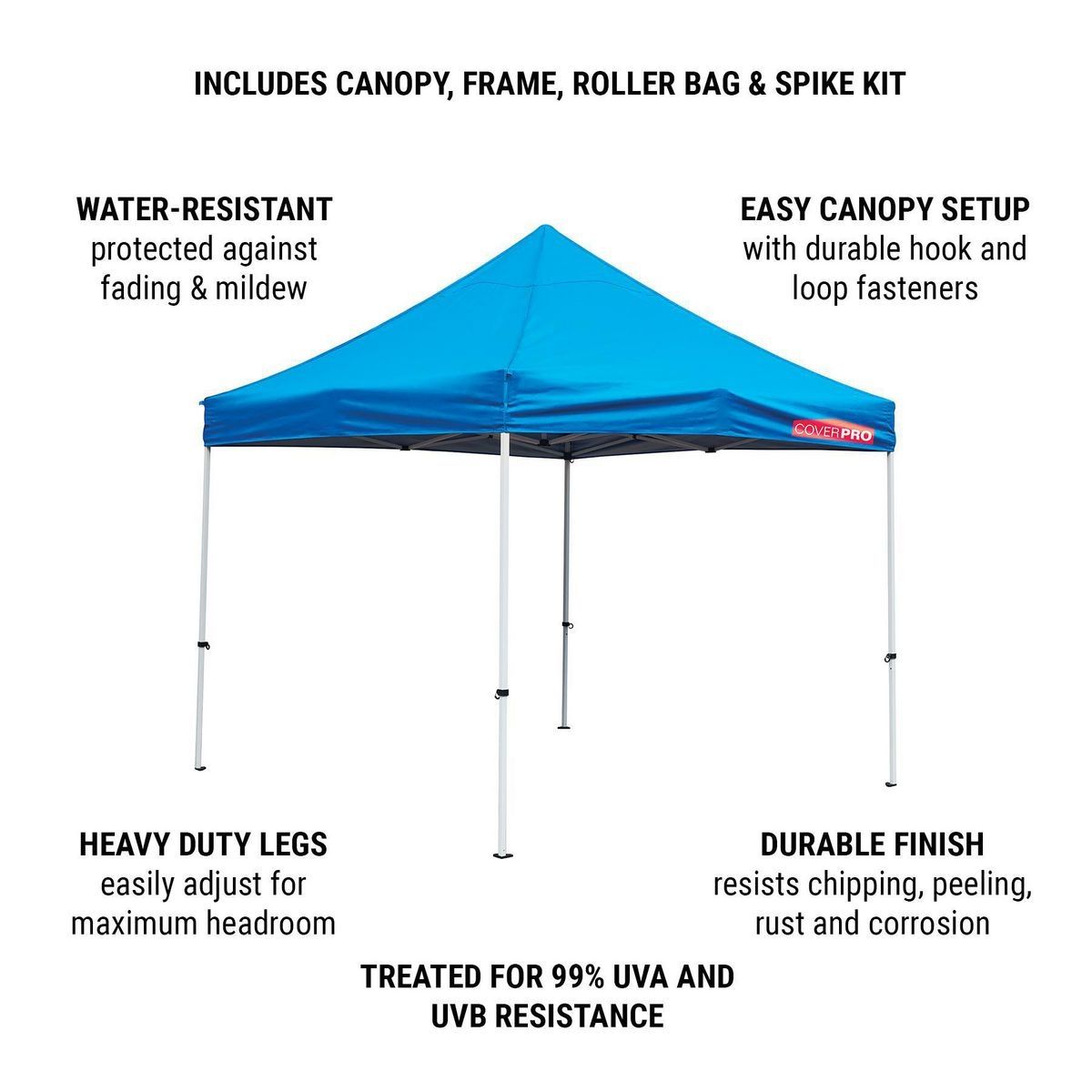 10 ft. x 10 ft. Heavy Duty Pop-Up Canopy M977574