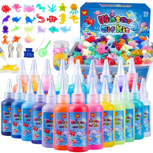 Water Gel DIY Craft Kit with 22 Gels and 22 Molds Q373666