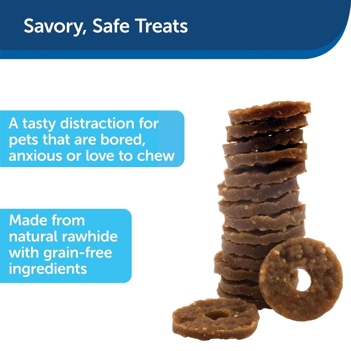 Rawhide Treat Rings V852063