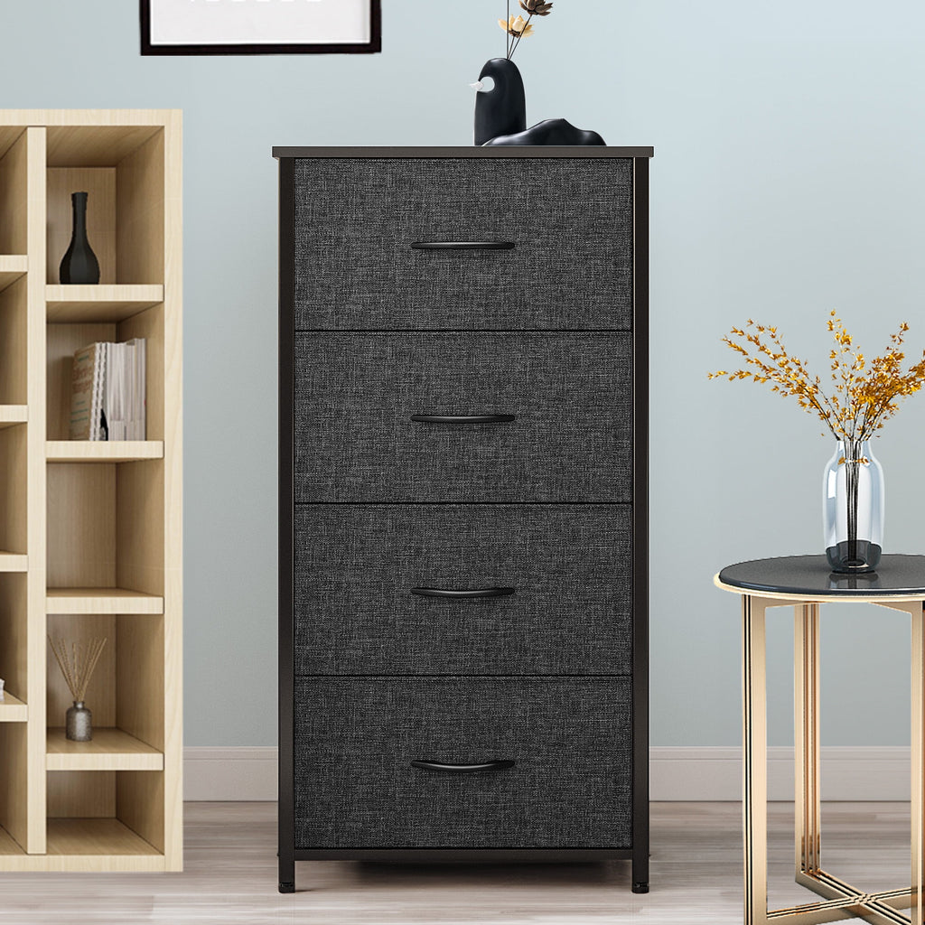 4 Drawer Fabric Dresser W733022