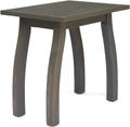 Gray Acacia Wood Accent Table Z1915
