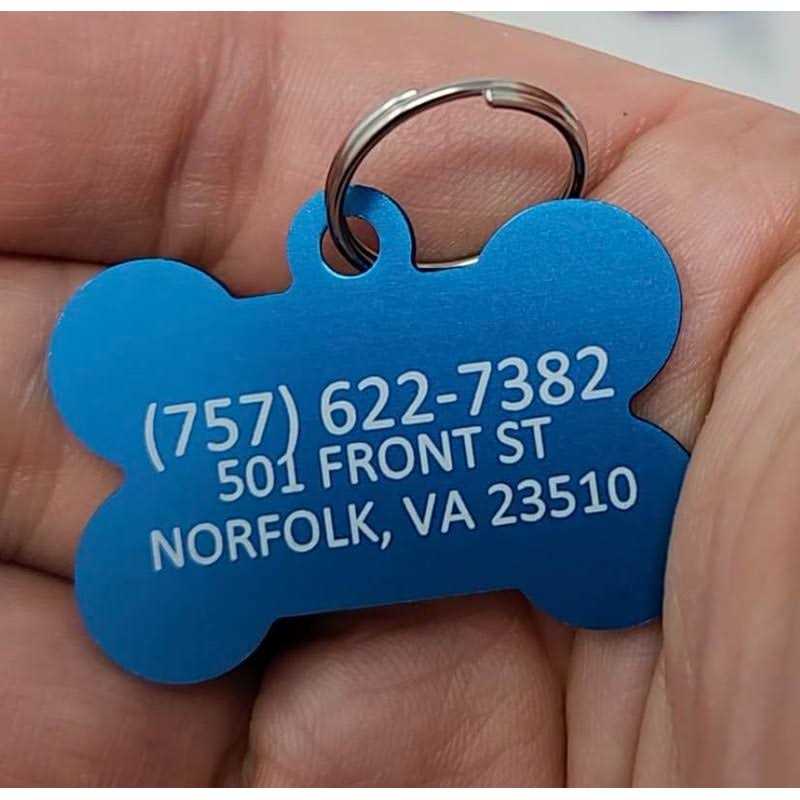 Custom Pet ID Tag V124116