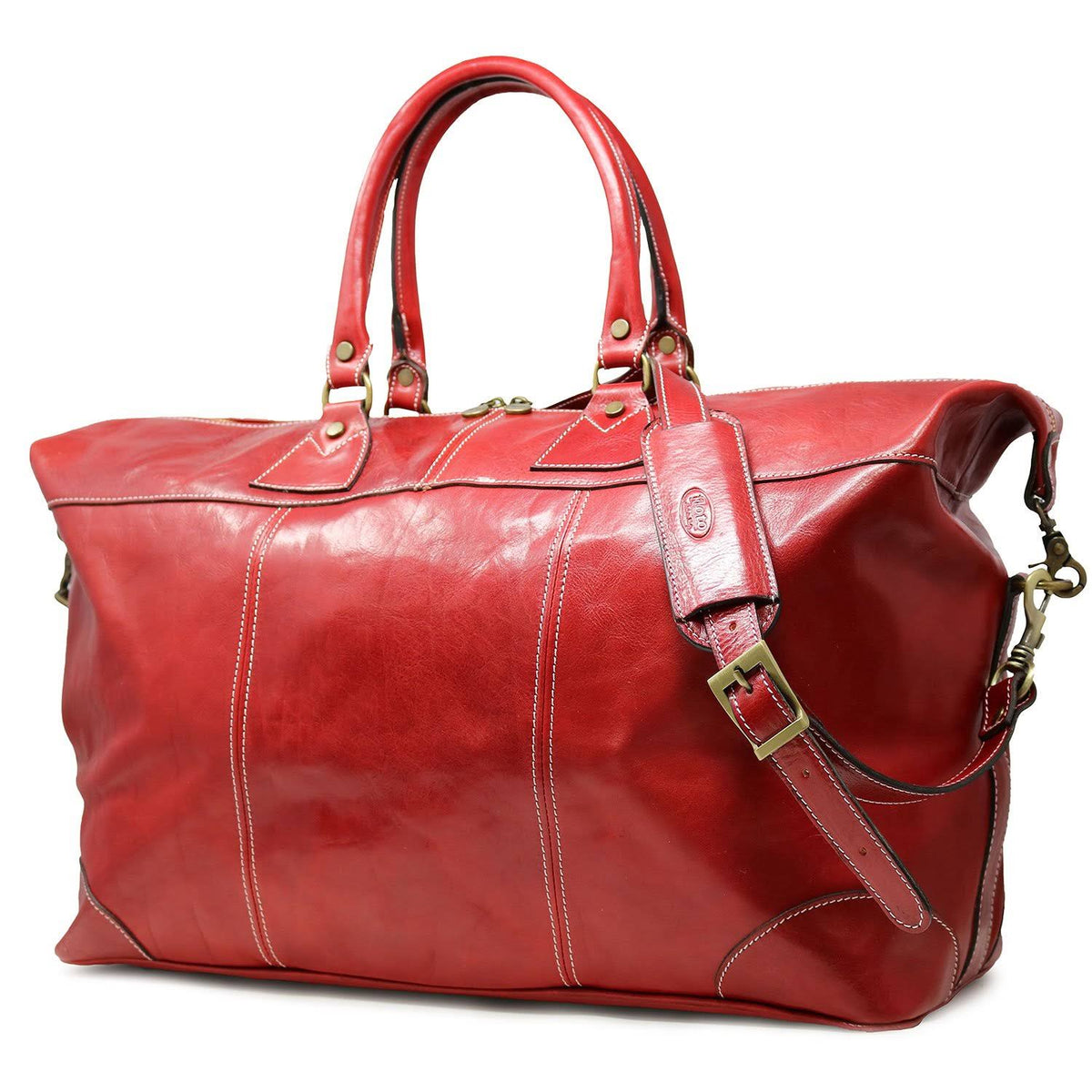Vecchio Brown Duffle Bag Z256