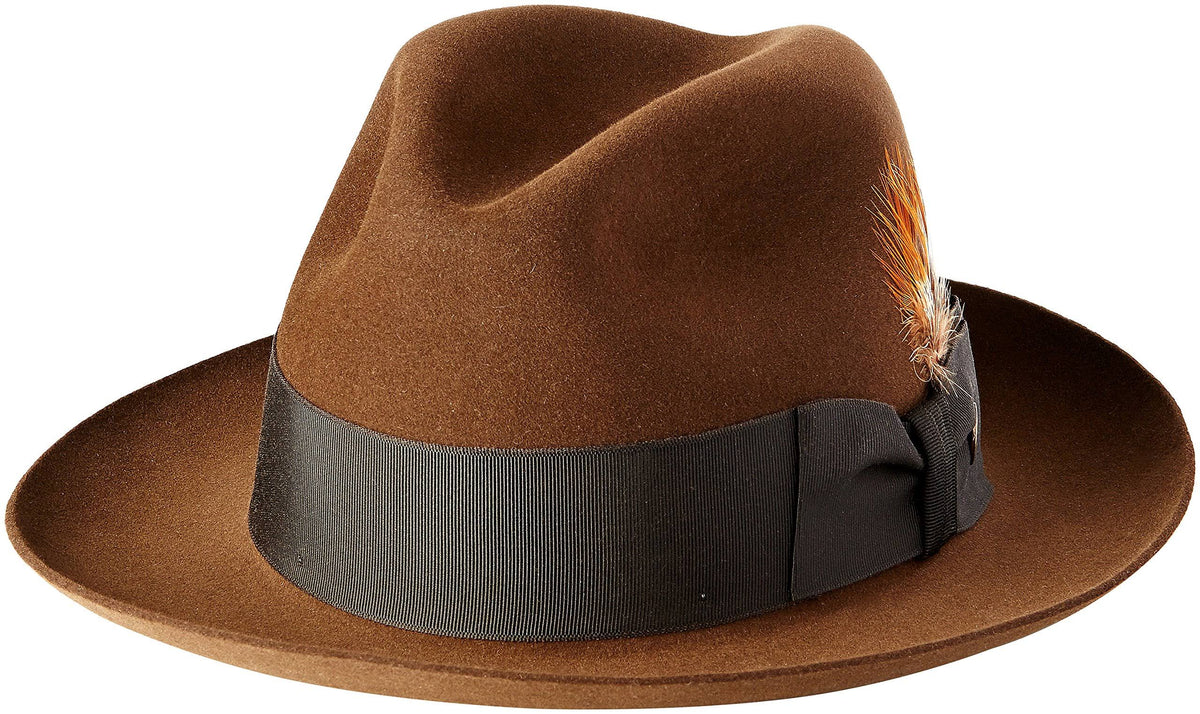 Mink Fur Felt Fedora Hat G731645