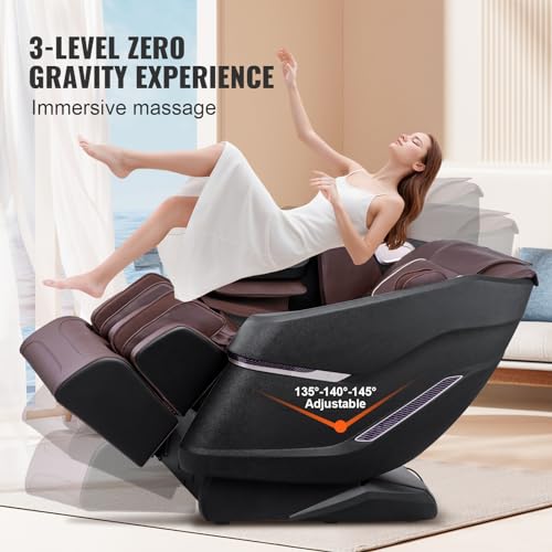 Full Body Massage Chair with Heating and Bluetooth Speaker Y4175
