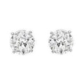 1.60 CT Old Miner Diamond Stud Earring, 14K White Gold P895