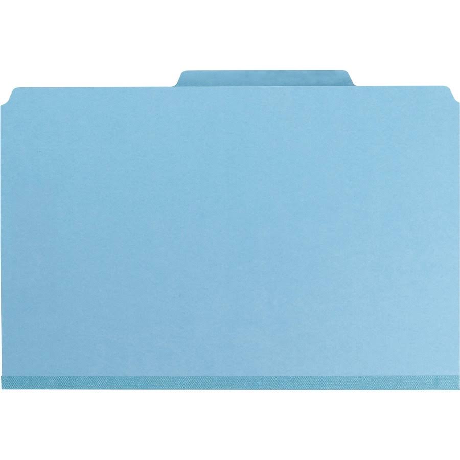 Blue Pressboard Classification Folders L946